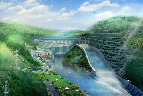 弋阳老挝南塔河1号水电站项目